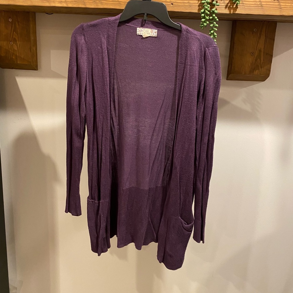 Cardigan sweater